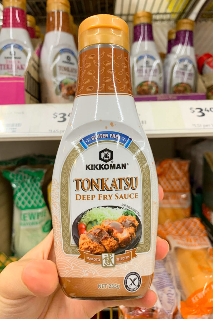 ウールワース(スーパー)で売っているとんかつソース