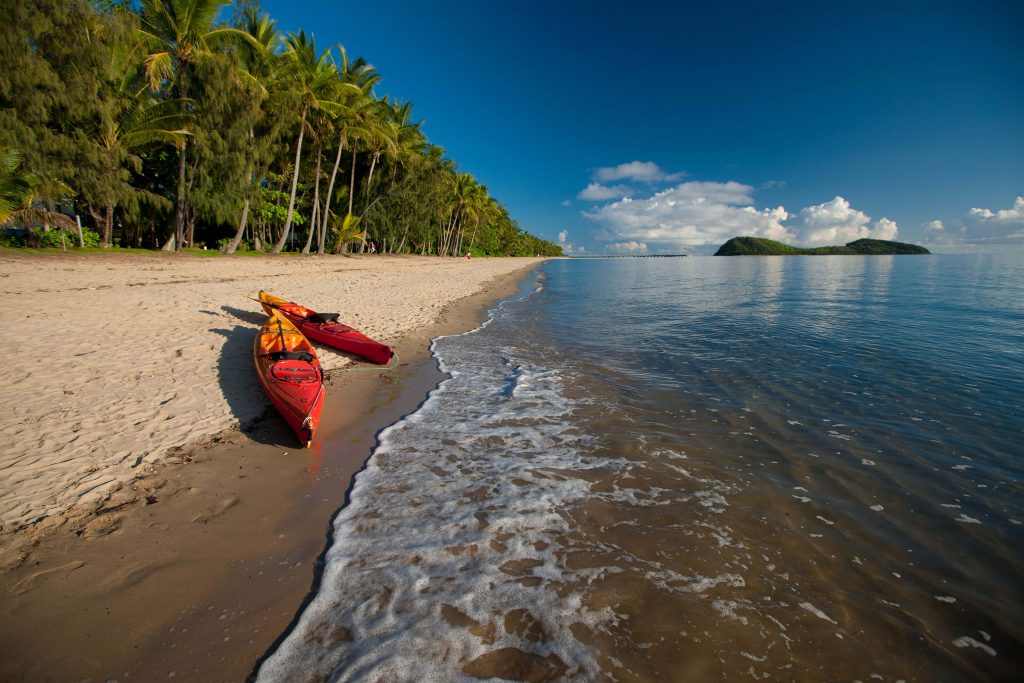 kayaking at palm cove