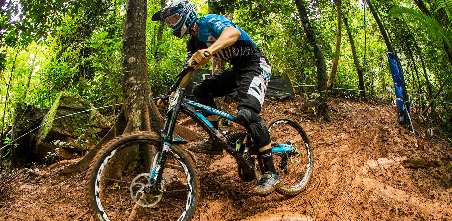 Mountain biking