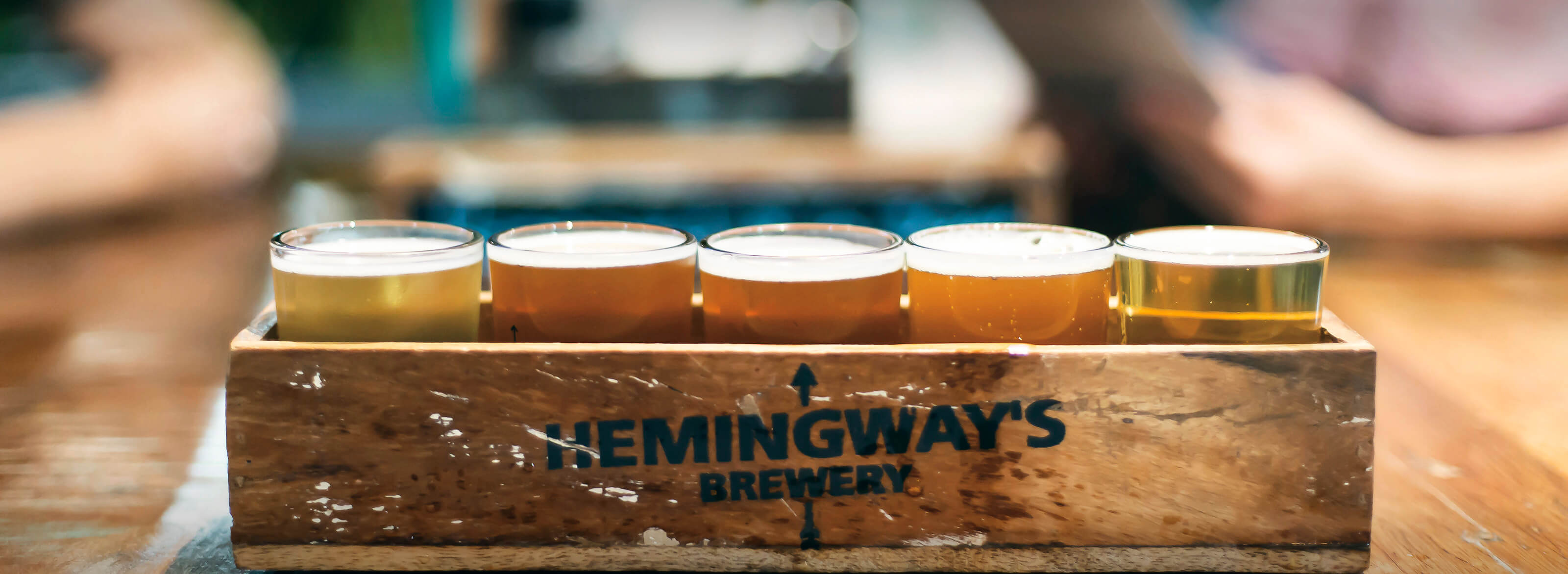 Beers at Hemingways
