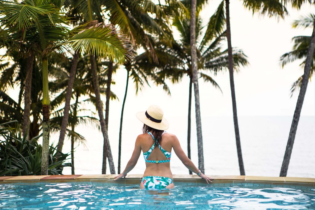 Pool with a view in Palm Cove
