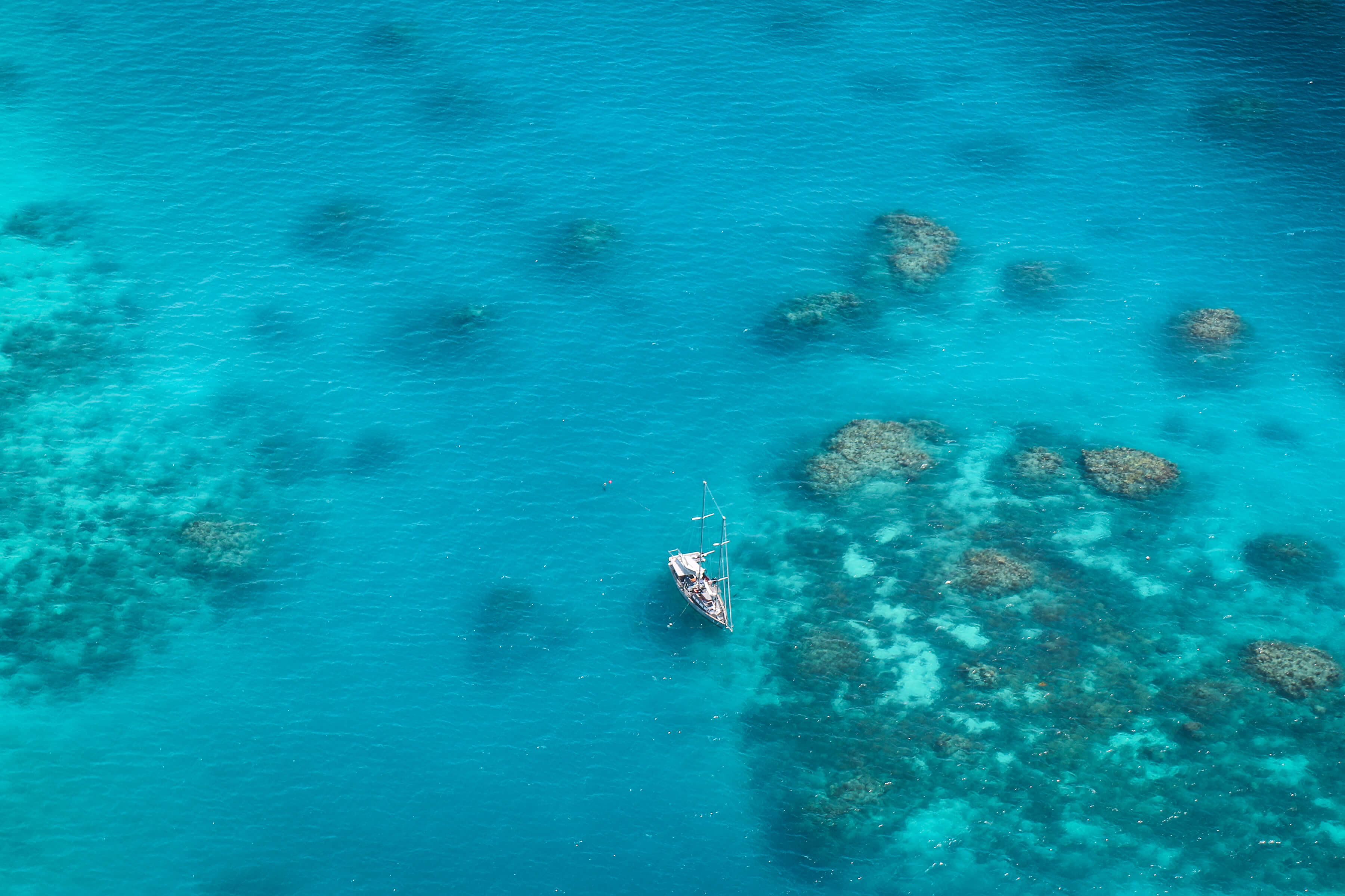 Boat on the reef