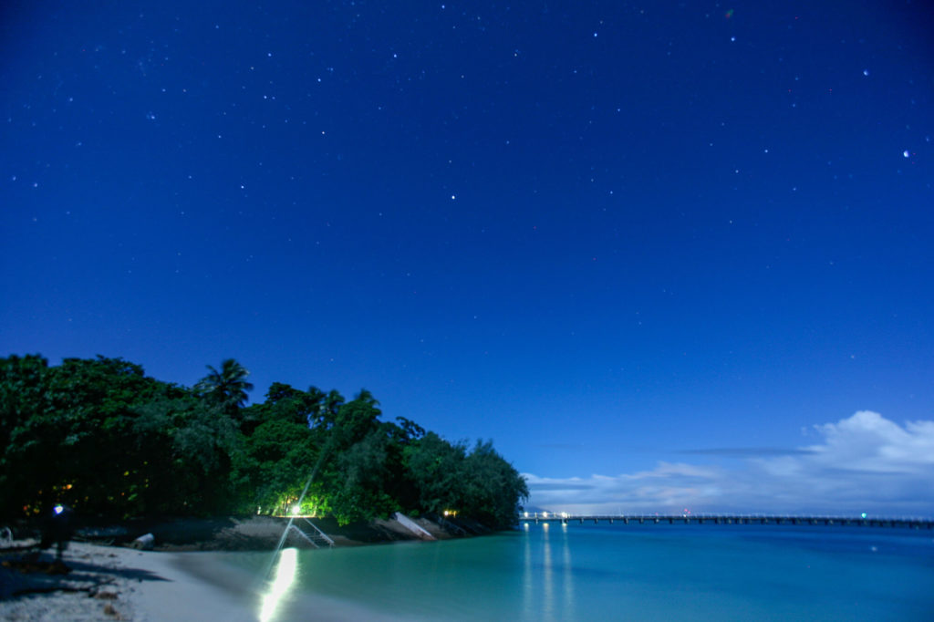 グリーン島の夜の散歩